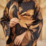 Golden Leaf Abaya